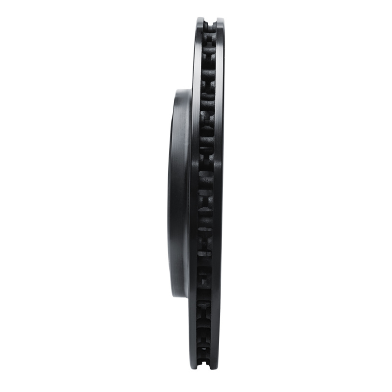 Chevrolet Corvette Brake Rotor (1) - Rear Left - R1 Concepts - Drilled & Slotted - Black - `14-`19